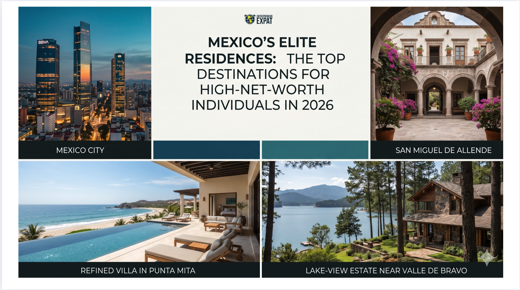 Best places to live in Mexico for high-net-worth individuals in 2026
